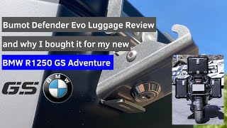 Bumot Evo Luggage for My New BMW R1250GS Adventure  Full Review [upl. by Meeharbi]