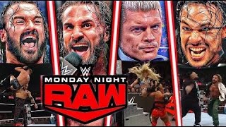 WWE RAW 111824 WWE Raw Highlights November 18 2024 Full Show Raw Nov 18 2024 Highlights WWERaw [upl. by Claudio]