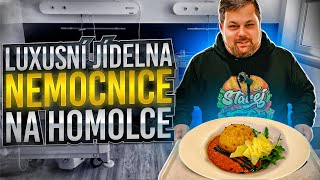 NEJDRAŽŠÍ A NEJLUXUSNĚJŠÍ ZÁVODNÍ JÍDELNA Nemocnice Na Homolce [upl. by Sucam]