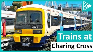 Trains at London Charing Cross SEML 14052022 [upl. by Econah]