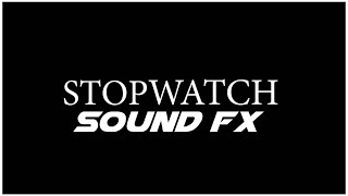 Stopwatch Sound Effect  Old Watch Countdown SFX  HD Sound Effects [upl. by Pascal]