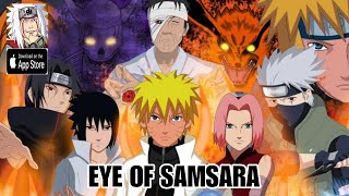 Eye of Samsara Gameplay  Naruto RPG Game iOS [upl. by Ecissej747]