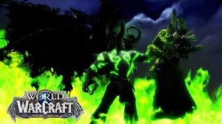 Sargeras Sword in Azeroth Illidan’s Return amp Allerias Void  All Cinematics WoW War Within [upl. by Merle108]