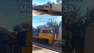 6PM7 races through Millswood with NR49  NR66 Moustache  PNA shorts seb trains train 4upage [upl. by Ioab551]