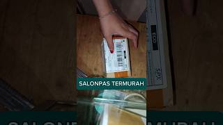 SALONPAS TERMURAH  order video shopee shorts shortvideo fyp viralvideo fypシ゚viral [upl. by Ertsevlis265]