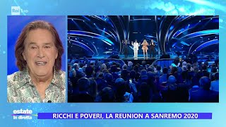 Ricchi e Poveri la reunion a Sanremo 2020  Estate in diretta 11062024 [upl. by Atsiuqal]