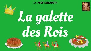 La galette des Rois en France  La fête de lEpiphanie Niveau A1 de FLE [upl. by Houston]