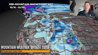 PM Mountain Weather Update 1016 Meteorologist Chris Tomer [upl. by Annohs]