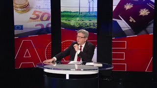 Face à BFM Présidentielle 2022 – JeanLuc Mélenchon [upl. by Gracia]