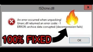 How To Fix ISDonedll Fitgirl Repack Installation Error All Errors Fixed [upl. by Nesyla912]