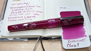 New pen day Euphoria Rose Tea [upl. by Dopp934]