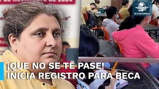 Hoy inicia registro para la beca “Rita Cetina Gutiérrez” estos son los requisitos [upl. by Llerrit]