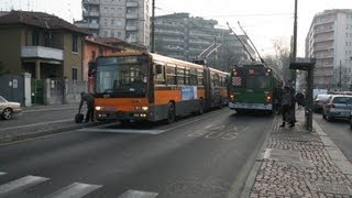 ATM  Filobus a Milano  Trolleybuses in MilanHD [upl. by Badger309]