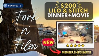 Disneys Lilo amp Stitch Movie amp Oceanfront Dinner  Fork N Film Review  Expensive Dates  FinnyBits [upl. by Yahsal]