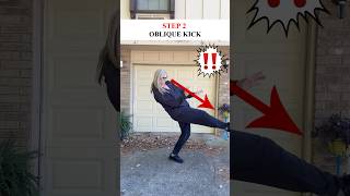 How To Do OBLIQUE KICK in a FIGHT 💥 Shorts MMA MartialArts [upl. by Wohlen]