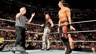 Adam Rose vs Heath Slater WWE Superstars June 12 2014 [upl. by Michelina531]