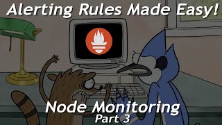 Alert Rules for Prometheus Alertmanager  Node Application Monitoring part 3 [upl. by Cassondra]