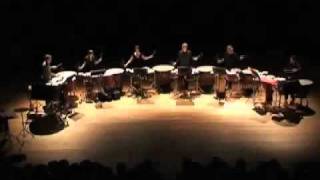 Synergy Percussion Xenakis  Pleiades Peaux [upl. by Alicec881]