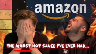 AMAZON HOT SAUCE TIER LIST [upl. by Leff957]