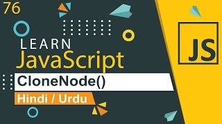 JavaScript cloneNode Tutorial in Hindi  Urdu [upl. by Niven686]