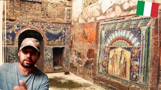 🇮🇹 Italie  Herculaneum une cité antique ensevelie proche de Pompéi et Naples [upl. by Epilef]