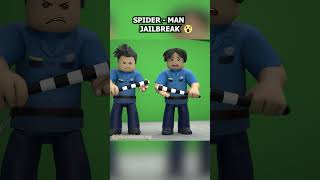 SPIDER  MAN JAILBREAK in Roblox Brookhaven shorts roblox funnymoments spiderman jailbreak [upl. by Etnoek]