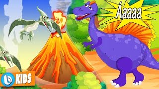 Phim Hoạt Hình Thế Giới Khủng Long Hay Nhất  Núi Lửa Phun Trào  Dinosaur Cartoon [upl. by Ynaffet]