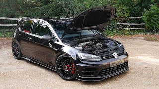 Alexs BIG TURBO 564bhp MK7 Golf R [upl. by Yarb]