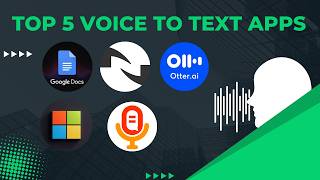 5 Easy to Use Voice to Text Apps 2024  AI apps for speech to text [upl. by Akihc196]