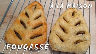 RECETTE FOUGASSE à la maison [upl. by Joellen193]