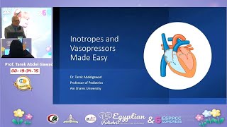 Inotropes and Vasopressors made easy Prof Tarek Abdelgawad [upl. by Ysdnyl]