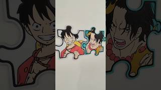 Les frères  On fait qui maintenant  😁3D legends onepiece luffy puzzle [upl. by Wetzell]