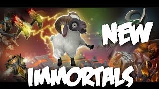 Dota 2 New Immortals  pre TI4 [upl. by Nodyarg]