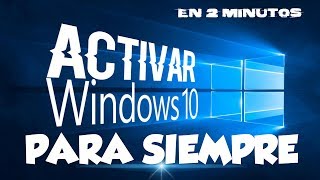 ACTIVAR WINDOWS 10 PRO EN 2 MINUTOS [upl. by Carothers622]