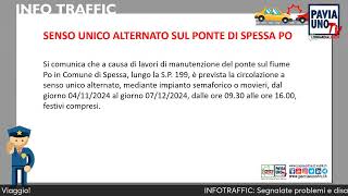 INFOTRAFFIC  1115 NOVEMBRE 2024 [upl. by Donni]