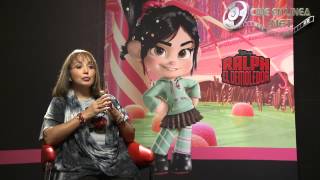 Entrevista María Antonieta de las Nieves Vanellope von Schweetz en Ralph El Demoledor [upl. by Rukna639]