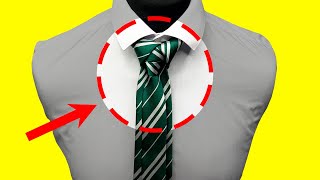 How To Tie A Tie Like A BOSS Merovingian Knot [upl. by Enyledam]