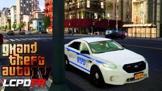 GTA 4  LCPDFR  EPiSODE 55  NYPD FORD TAURUS NYPD PATROL [upl. by Asennav96]