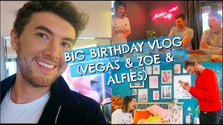 BIG BIRTHDAY VLOG VEGAS amp ZOE AND ALFIES AD [upl. by Aihseyn]