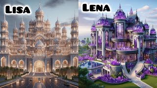 LISA OR LENA  Luxury Houses Bedroom Dresses etc [upl. by Oric610]