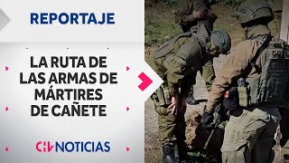 La ruta de las armas de mártires de Carabineros en Cañete Fueron usadas en atentados  REPORTAJES [upl. by Anuska]