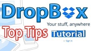 How to Use Dropbox  Video Tutorial Guide [upl. by Guarino]