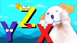 Learn the Alphabet BACKWARDS with Excite Dog Z Y X [upl. by Wilkinson48]