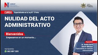 NULIDAD DE ACTO ADMINISTRATIVO [upl. by Innoc328]