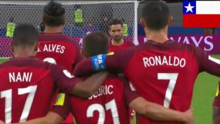 Chile vs Portugal penales copa confederaciones 2017 [upl. by Milicent]