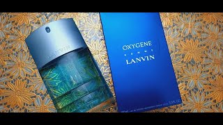 Lanvin Oxygene Homme Fragrance Review 2001 [upl. by Enytsirk]