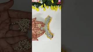 DIY Haldi Jewellery shorts youtubepartner haldijewellery sunitascreativeworld [upl. by Murdocca]