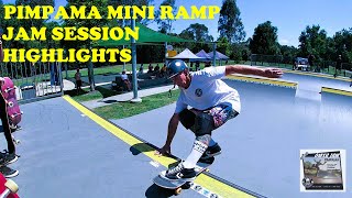 OL MAN SKATEBOARD RIDERS OMSR  PIMPAMA MINI RAMP  HIGHLIGHTS  PUSH BY PUSH [upl. by Atilegna907]