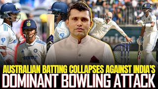 Australian Batting Collapses Against Indias Dominant Bowling Attack  Kamran Akmal [upl. by Shulins]