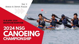 2024 NSG Canoeing 35 AGirls K1 1000m Final [upl. by Corena]